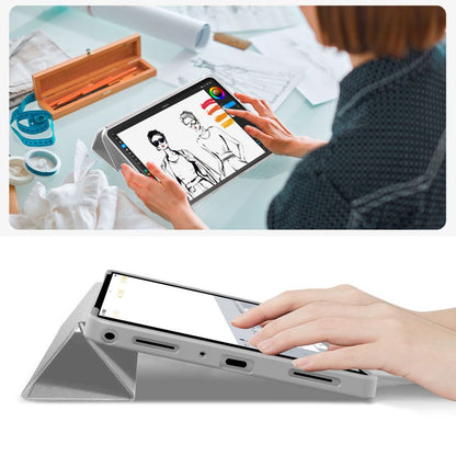TechProtect SmartCase for Samsung Galaxy Tab A9+ / A11+ Plus 11.0 X210 / X215 / X216 / X230 / X235 / X236 - Gray_7