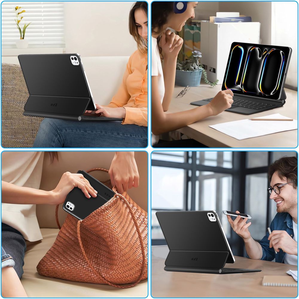 Tech-Protect SmartCase Magnetic for iPad Pro 11” 5/6 2024-2025 - Black_10