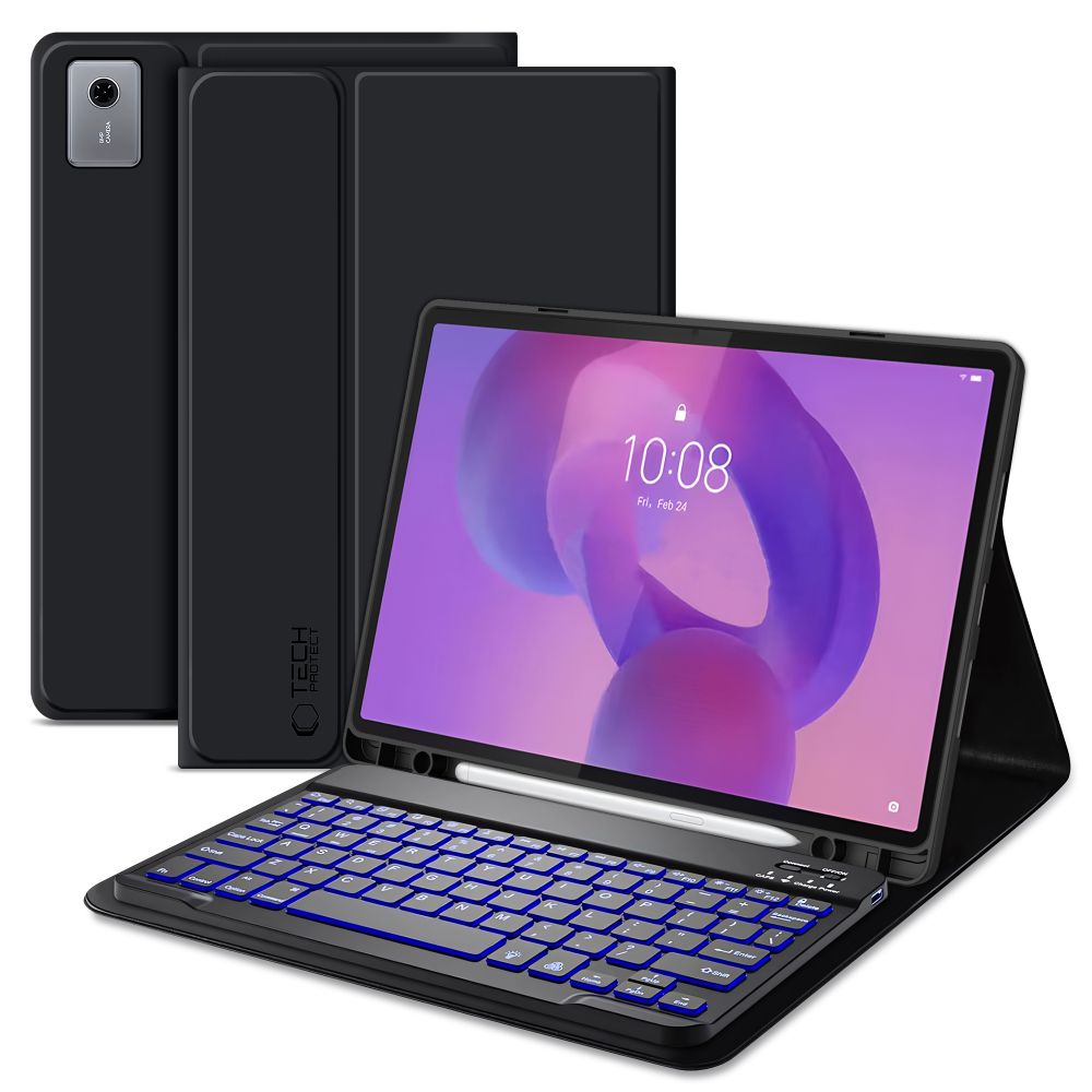 Tech-Protect SC Pen Case for Lenovo Idea Tab Plus 12.1 TB-361 - Black_0
