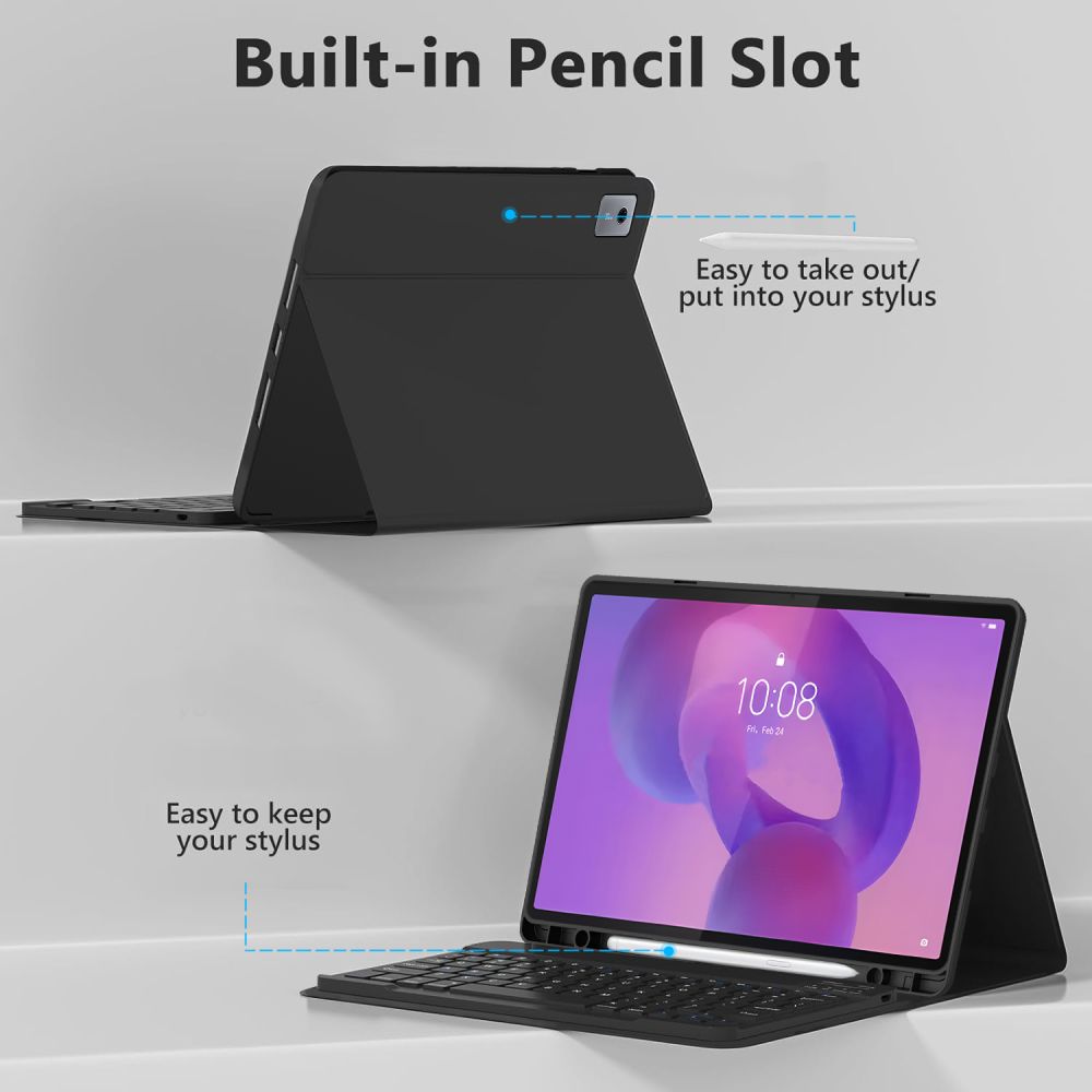 Tech-Protect SC Pen Case for Lenovo Idea Tab Plus 12.1 TB-361 - Black_3