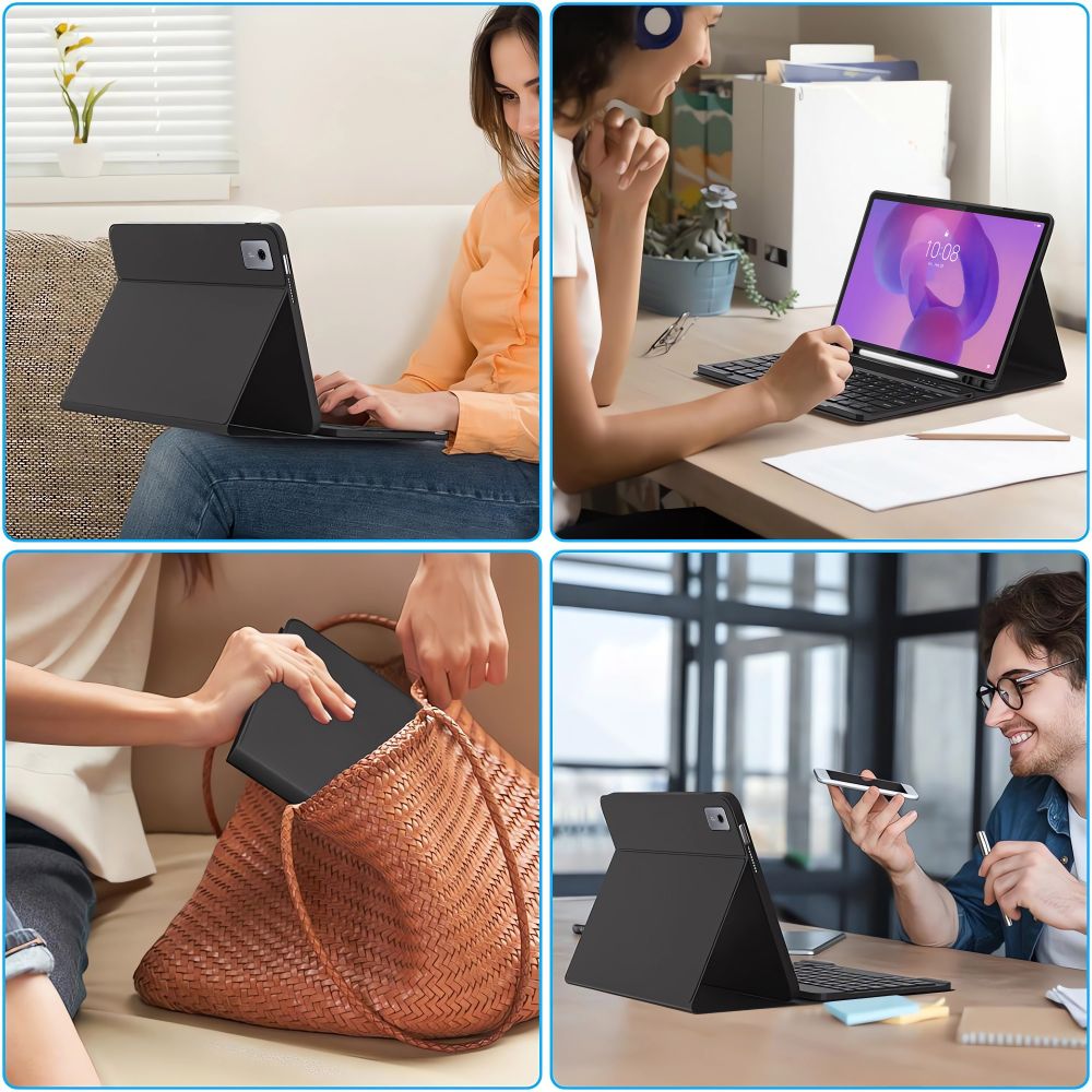 Tech-Protect SC Pen Case for Lenovo Idea Tab Plus 12.1 TB-361 - Black_8
