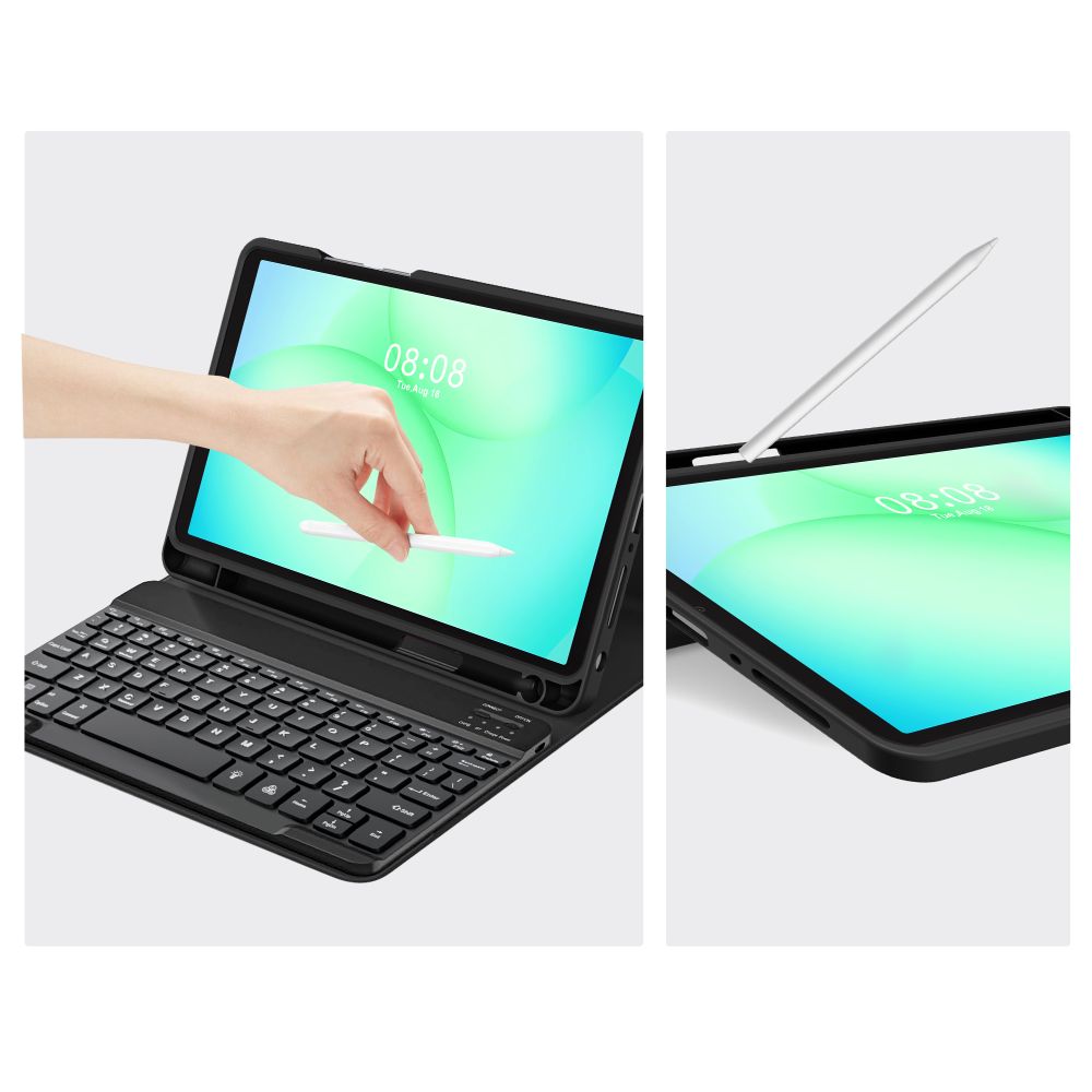 Tech-Protect SC Pen Case for Samsung Galaxy Tab A9+ / A11+ Plus 11.0 X210 / X215 / X216 / X230 / X235 / X236 - Black_5