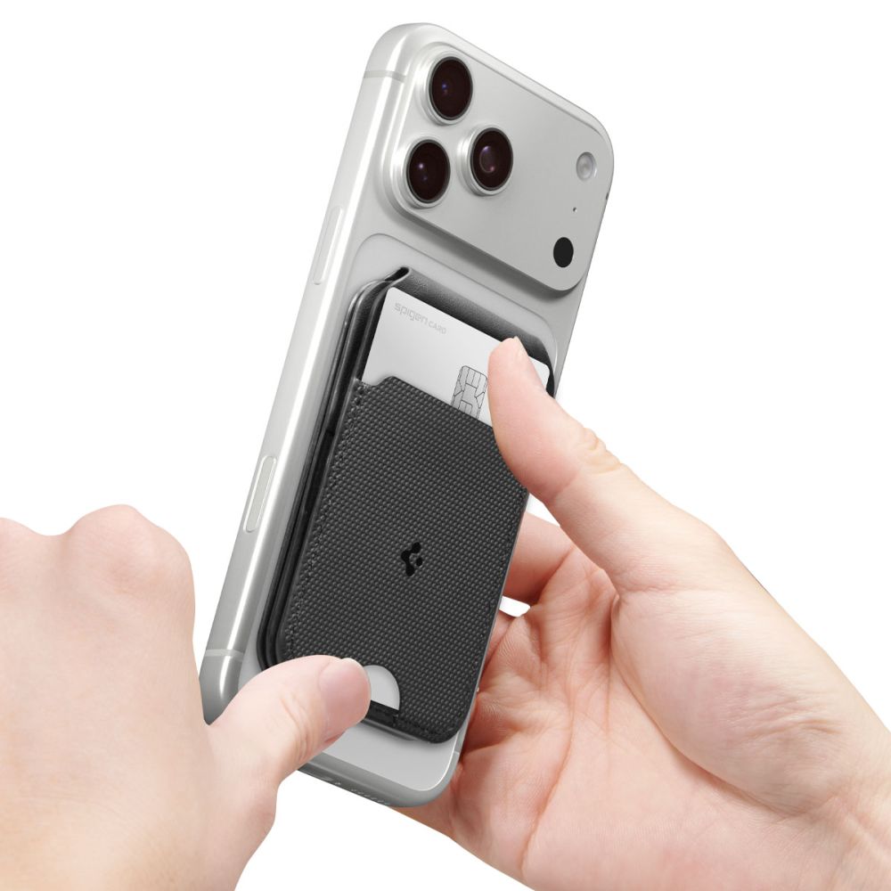 Magnetic Wallet Spigen Slim Fold Tripod S314-2, Black AFA10406_14