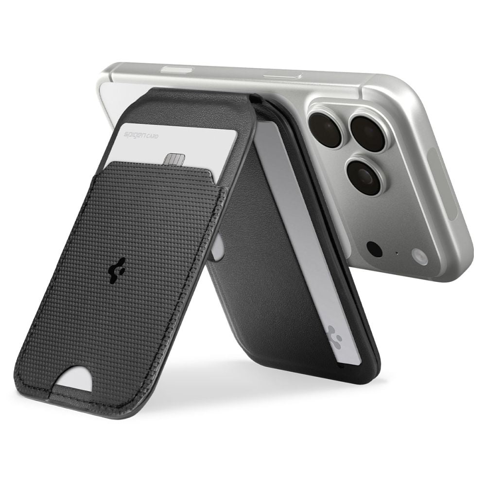 Magnetic Wallet Spigen Slim Fold Tripod S314-2, Black AFA10406_1