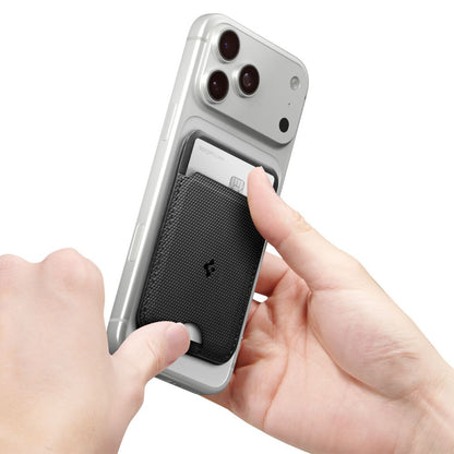 Magnetic Wallet Spigen Slim Fold S314-1, Black AFA10405_11