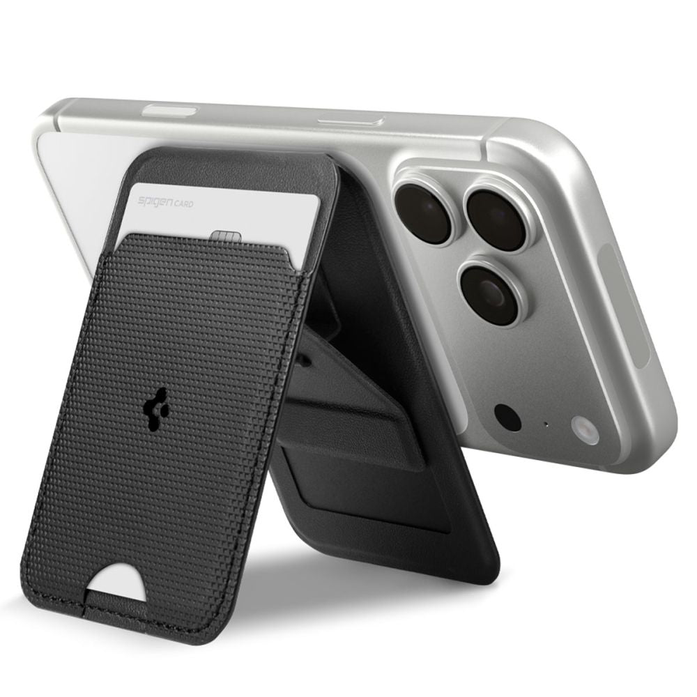 Magnetic Wallet Spigen Slim Fold S314-1, Black AFA10405_8