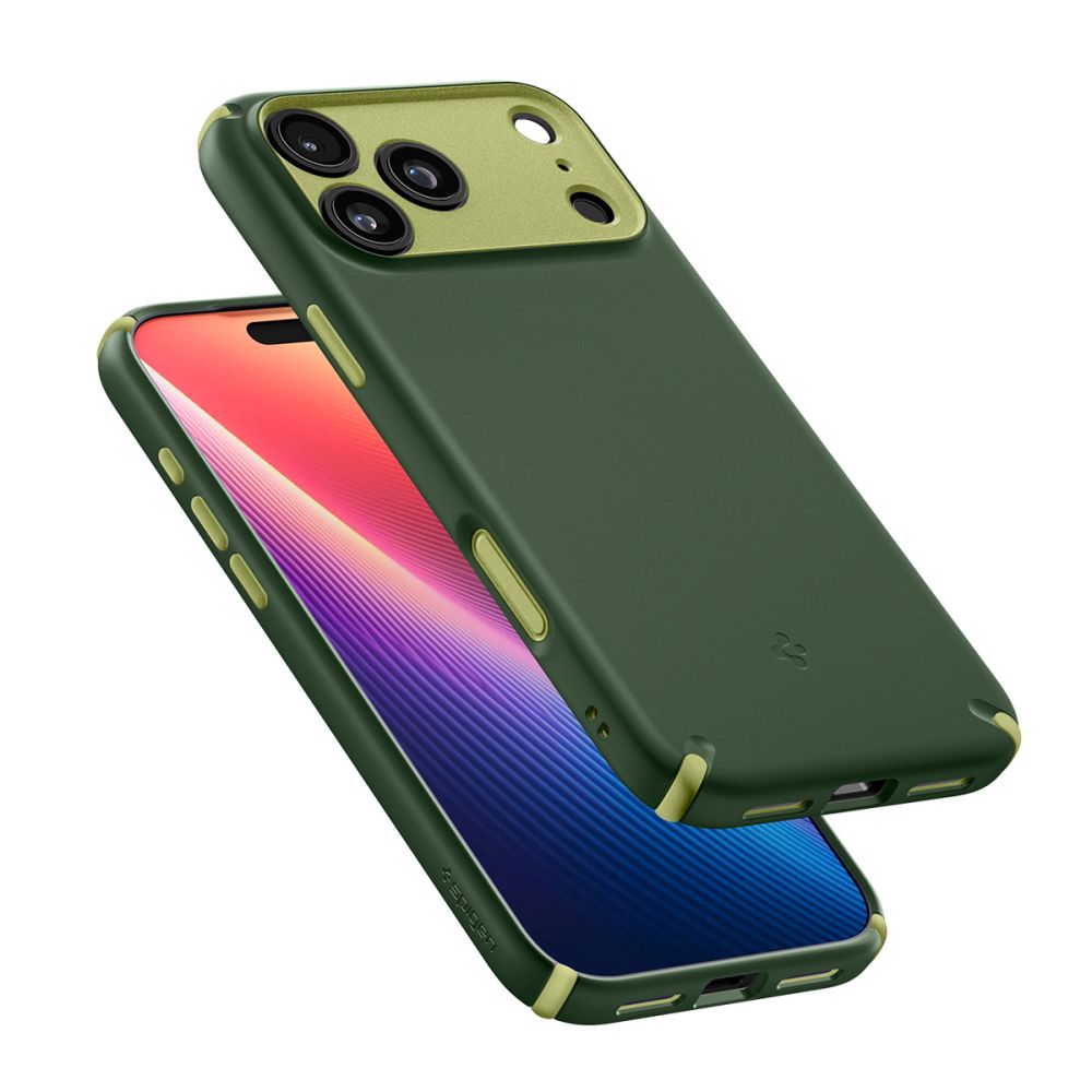 Hard Case Spigen Caseology Nano Pop Hybrid with MagSafe for Apple iPhone 17 Pro, Avo Green ACS11150_5