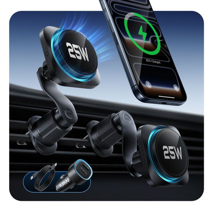 ESR OmniLock Qi2.2 Magnetic MagSafe Car Air Vent Mount - Black_1