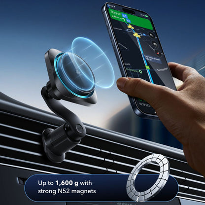 ESR OmniLock Qi2.2 Magnetic MagSafe Car Air Vent Mount - Black_2