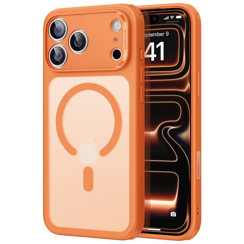 ESR Classic Hybrid MagSafe Case for iPhone 17 Pro Max - Clear Orange_1