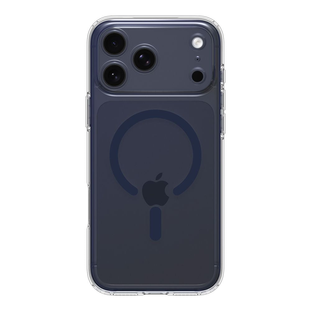 Hard Case Spigen Ultra Hybrid with MagSafe for Apple iPhone 17 Pro Max, Clear Deep Blue ACS11108_1