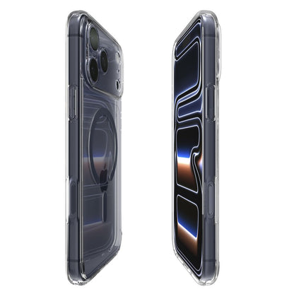 Hard Case Spigen Ultra Hybrid with MagSafe for Apple iPhone 17 Pro Max, Clear Deep Blue ACS11108_5