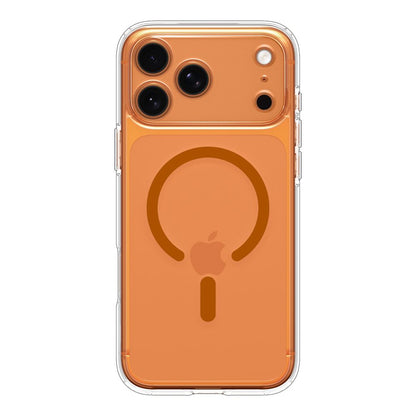 Hard Case Spigen Ultra Hybrid with MagSafe for Apple iPhone 17 Pro Max, Clear Orange ACS11109_1