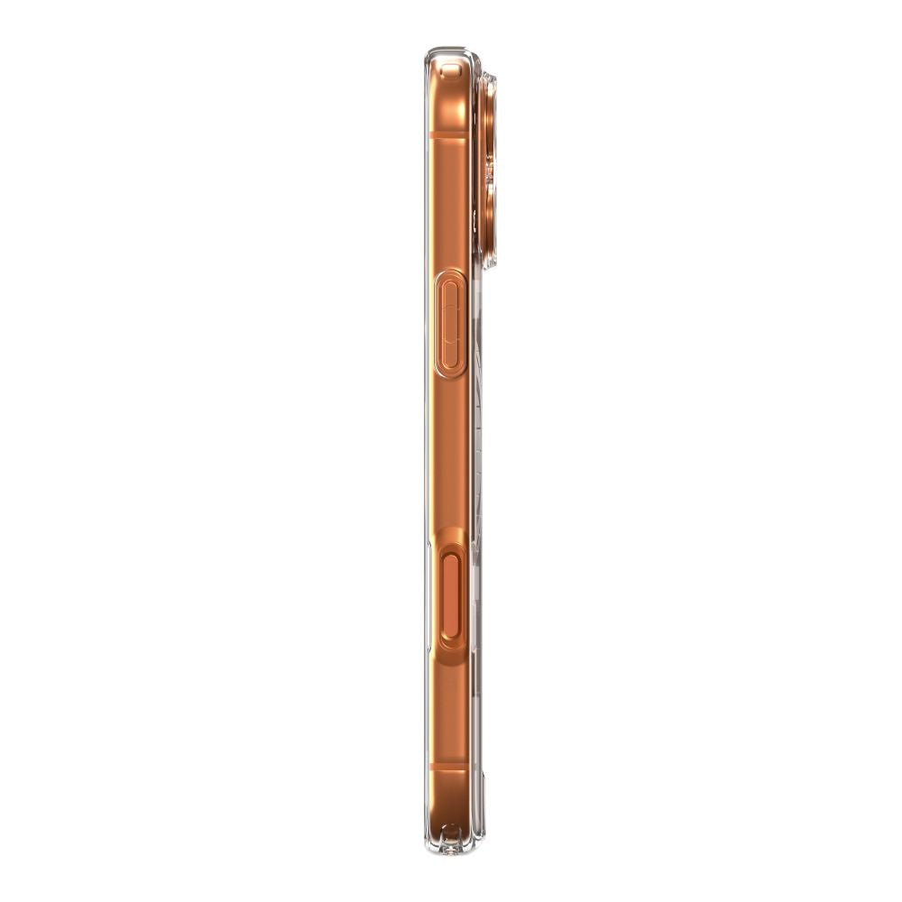 Hard Case Spigen Ultra Hybrid with MagSafe for Apple iPhone 17 Pro Max, Clear Orange ACS11109_3