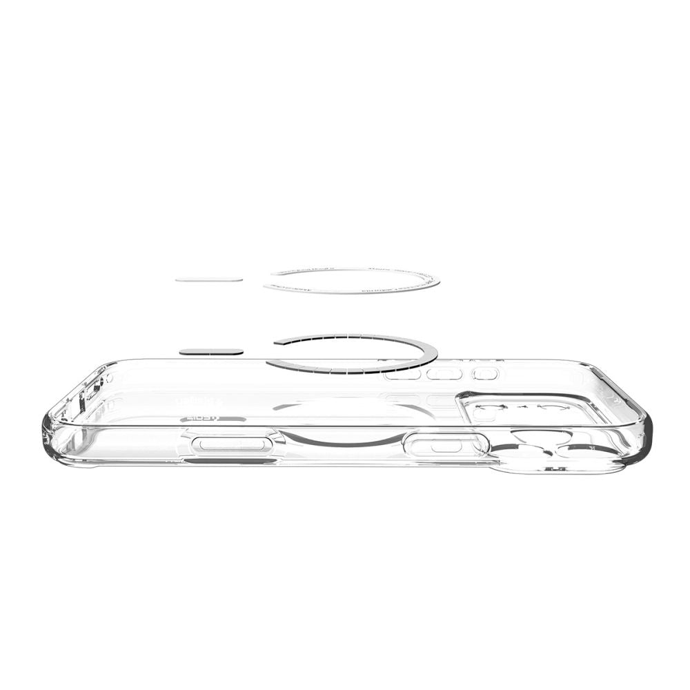 Hard Case Spigen Ultra Hybrid with MagSafe for Apple iPhone 17 Pro Max, Clear Orange ACS11109_6