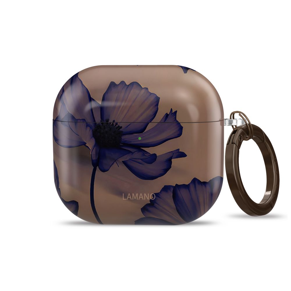 Tech-Protect Lamano case for AirPods 4 - brown and purple_1