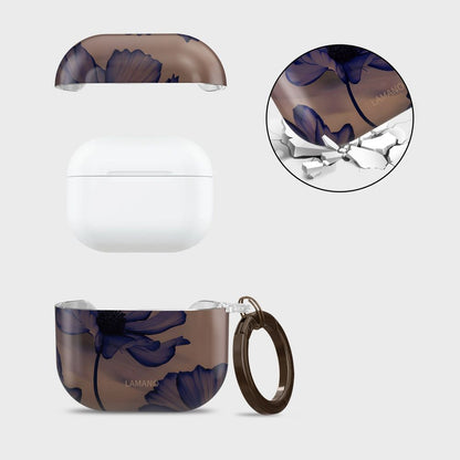 Tech-Protect Lamano case for AirPods 4 - brown and purple_2