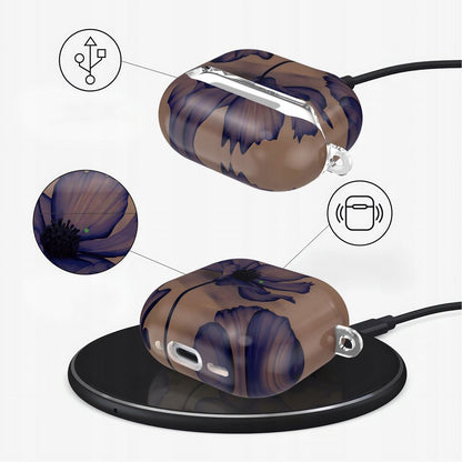 Tech-Protect Lamano case for AirPods 4 - brown and purple_3