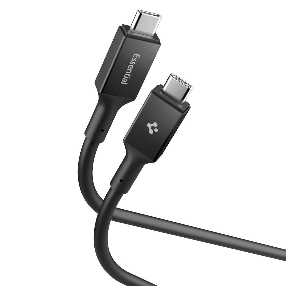 USB-C to USB-C Cable Spigen EB10020CC, 100W, 5A, 2m, Black ACA09460 _0