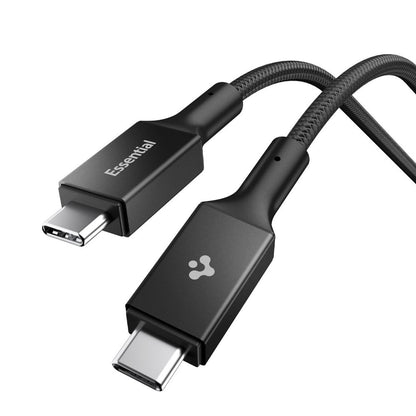 USB-C to USB-C Cable Spigen EB10010CC, 100W, 5A, 1m, Black ACA09459 _0