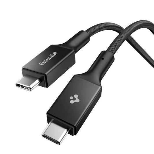 USB-C to USB-C Cable Spigen EB10010CC, 100W, 5A, 1m, Black ACA09459 _0