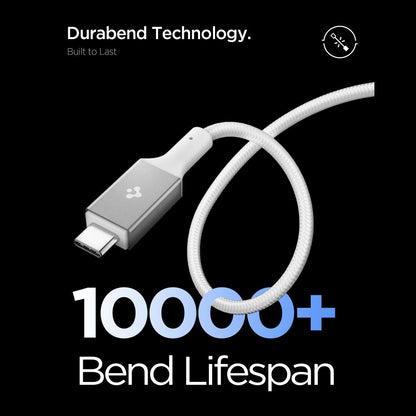 USB-C to USB-C Cable Spigen EB10010CC, 100W, 5A, 1m, White ACA08774 _5