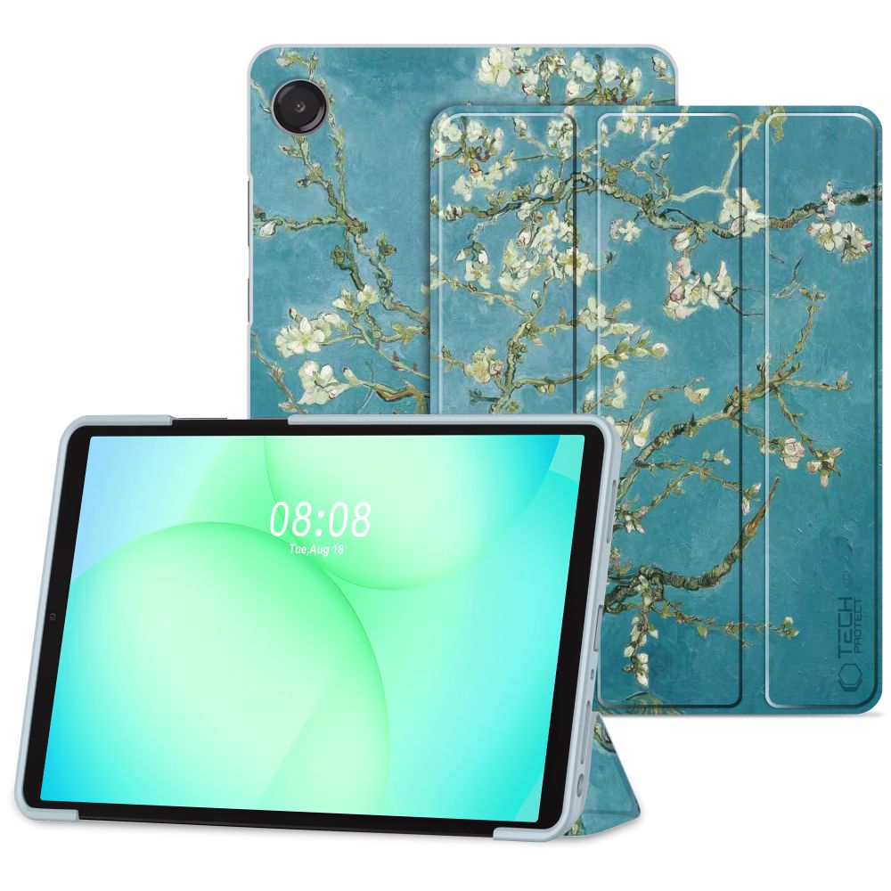 TechProtect SmartCase for Samsung Galaxy Tab A9+ / A11+ Plus 11.0 X210 / X215 / X216 / X230 / X235 / X236 - Blue and White_0