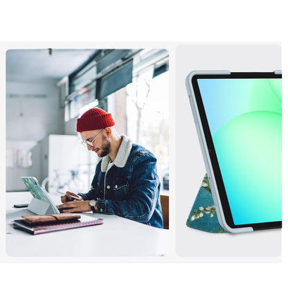TechProtect SmartCase for Samsung Galaxy Tab A9+ / A11+ Plus 11.0 X210 / X215 / X216 / X230 / X235 / X236 - Blue and White_6