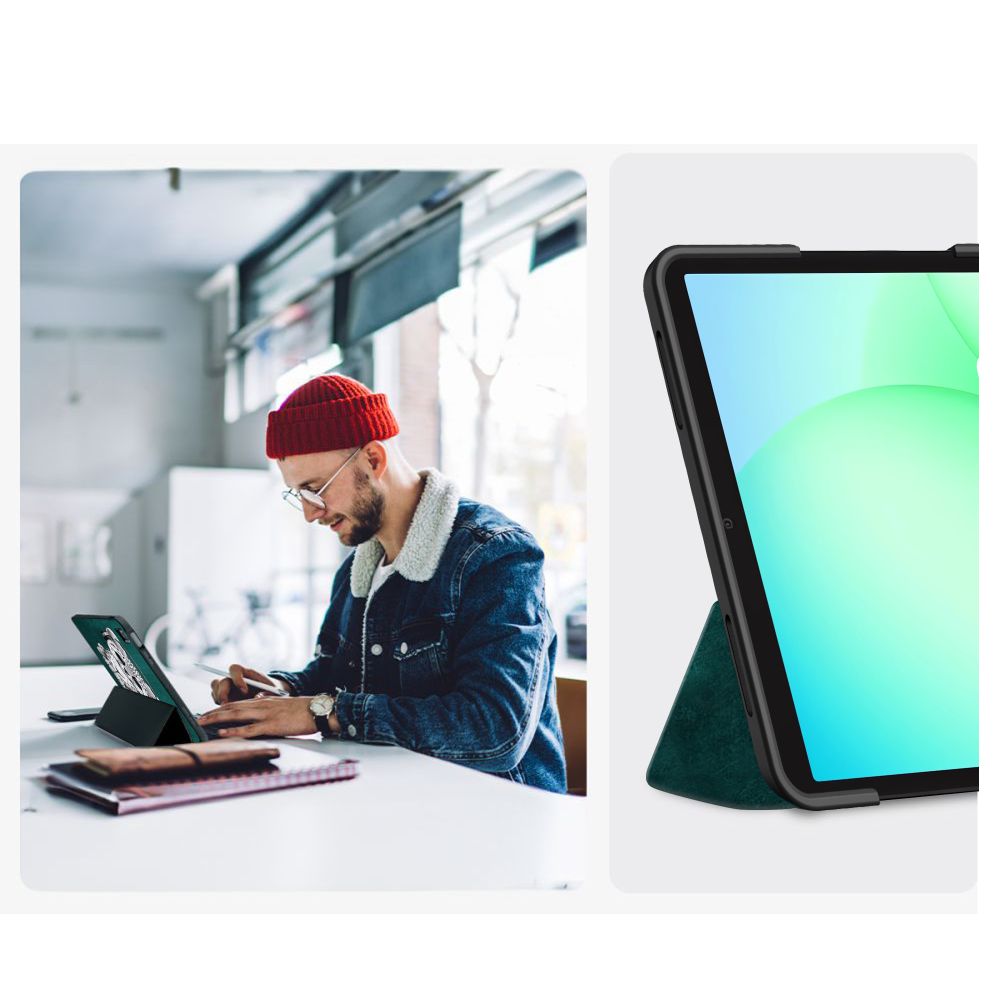 TechProtect SmartCase for Samsung Galaxy Tab A9+ / A11+ Plus 11.0 X210 / X215 / X216 / X230 / X235 / X236 - Green_6