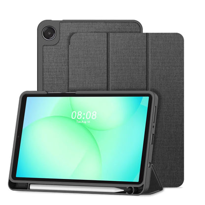 Tech-Protect SC Pen Canvas Case for Samsung Galaxy Tab A9+ / A11+ Plus 11.0 X210 / X215 / X216 / X230 / X235 / X236 - Gray_1