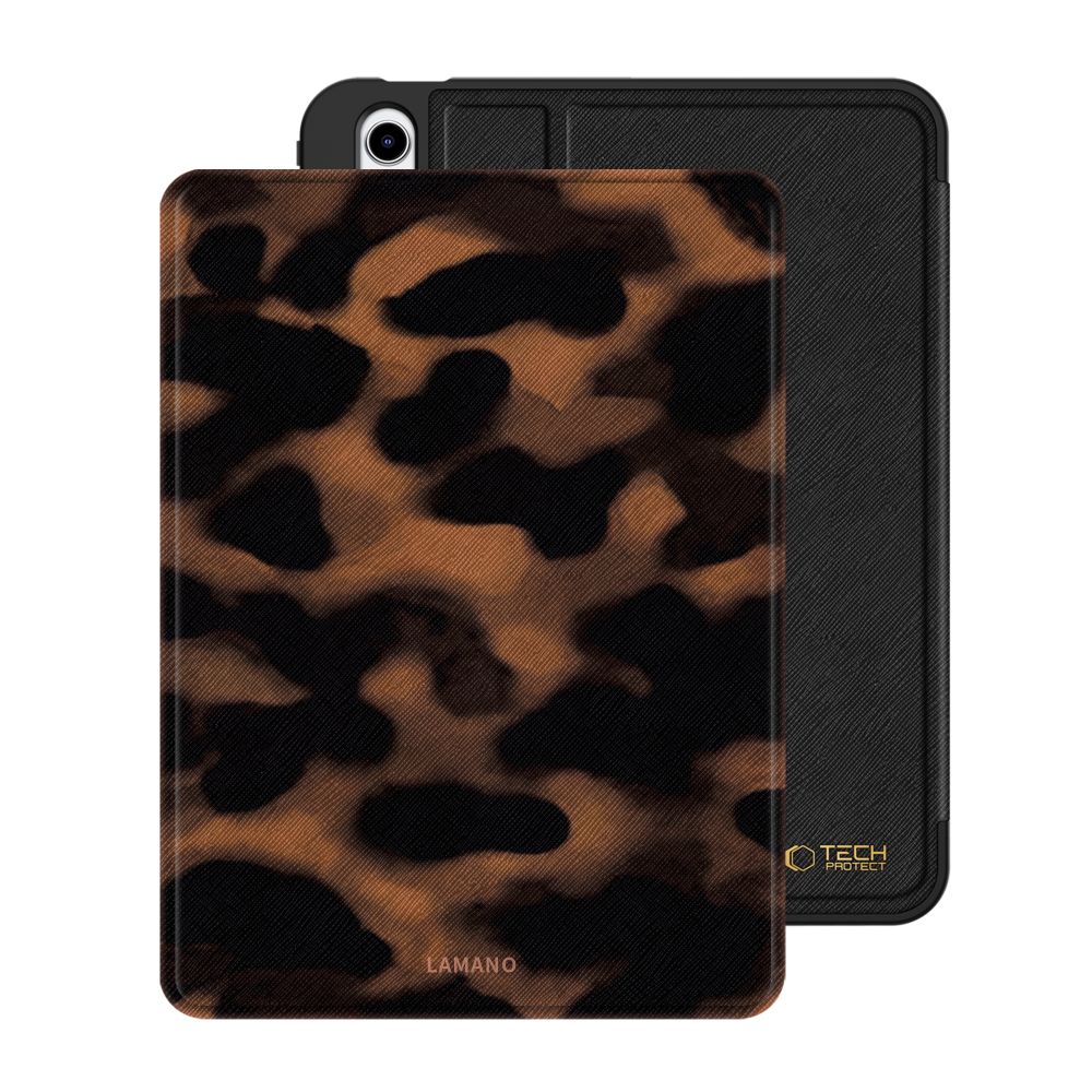 Tech-Protect Lamano case for iPad 10.9” 10 / 2022 / 11” 11 / 2025 - brown and black_2