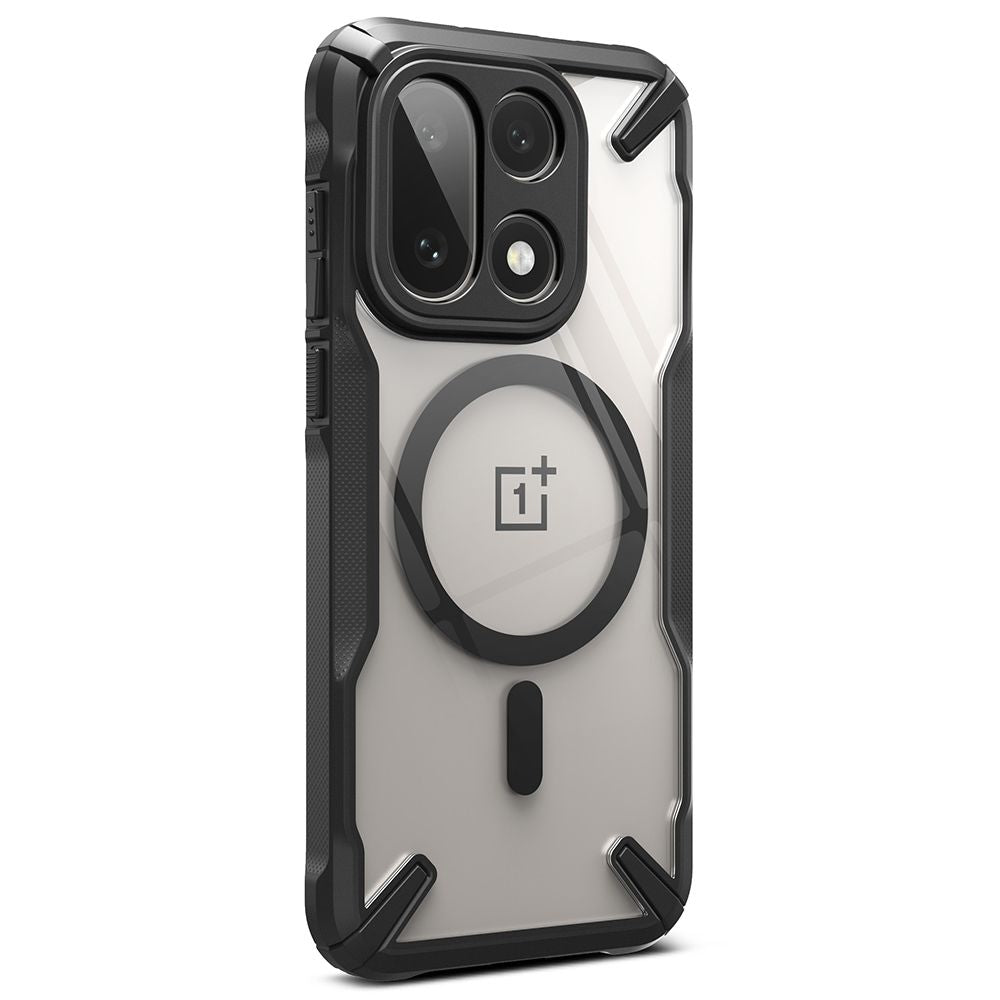 Ringke Fusion X Magnetic MagSafe Case for OnePlus 15 - Clear Black_3