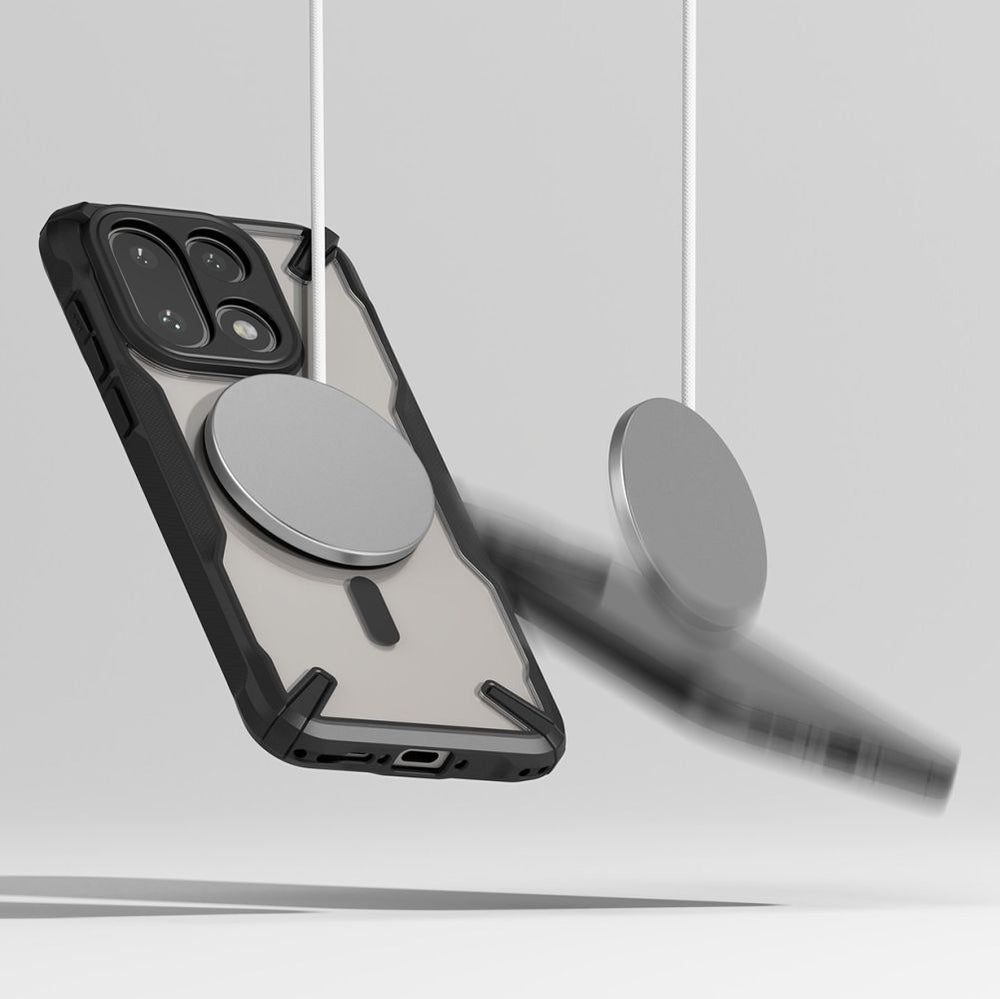 Ringke Fusion X Magnetic MagSafe Case for OnePlus 15 - Clear Black_5