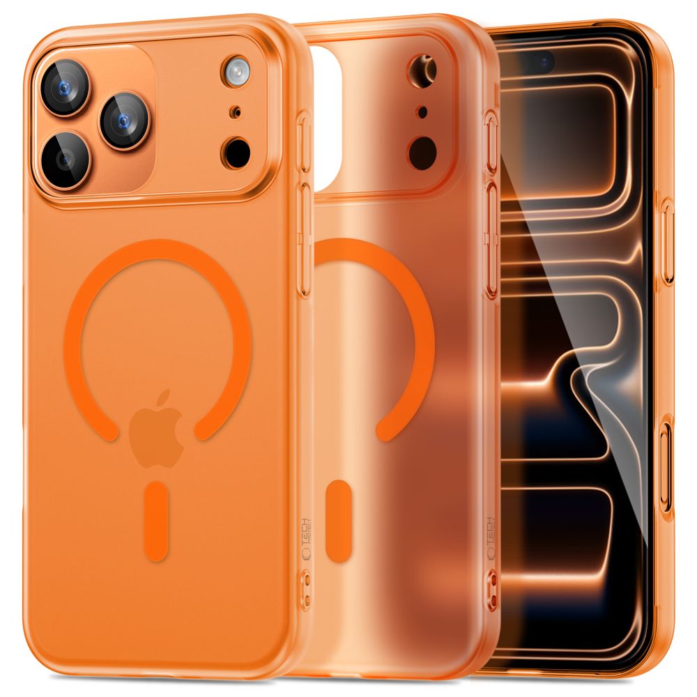 Tech-Protect Magslim MagSafe Case for iPhone 17 Pro Max - Orange_0