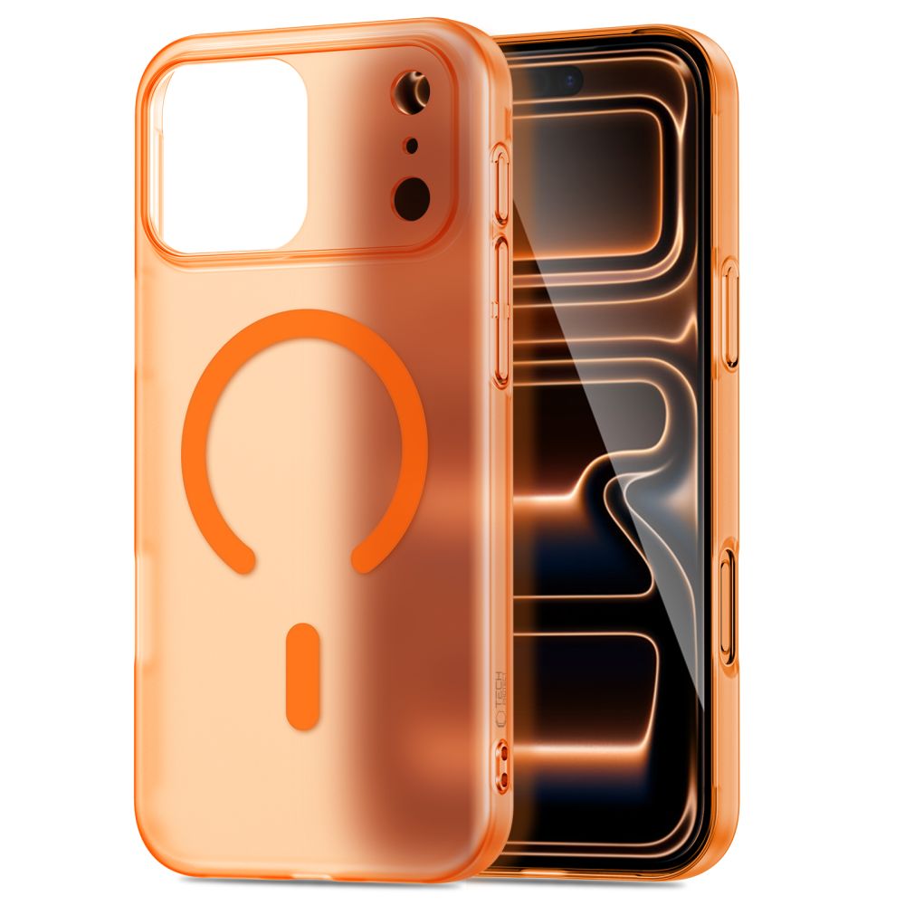 Tech-Protect Magslim MagSafe Case for iPhone 17 Pro Max - Orange_1