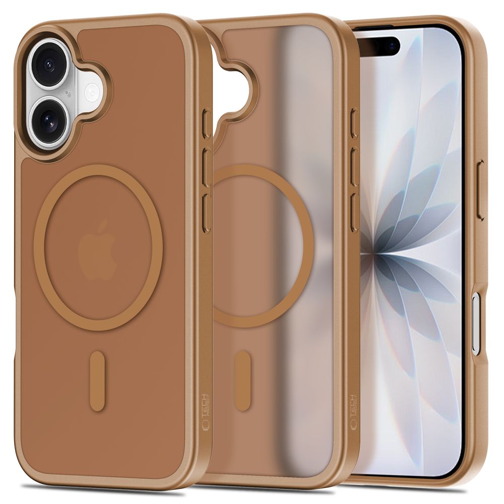 Tech-Protect BasicMag MagSafe Case for iPhone 17 - Brown_0