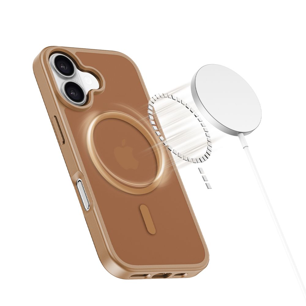 Tech-Protect BasicMag MagSafe Case for iPhone 17 - Brown_2