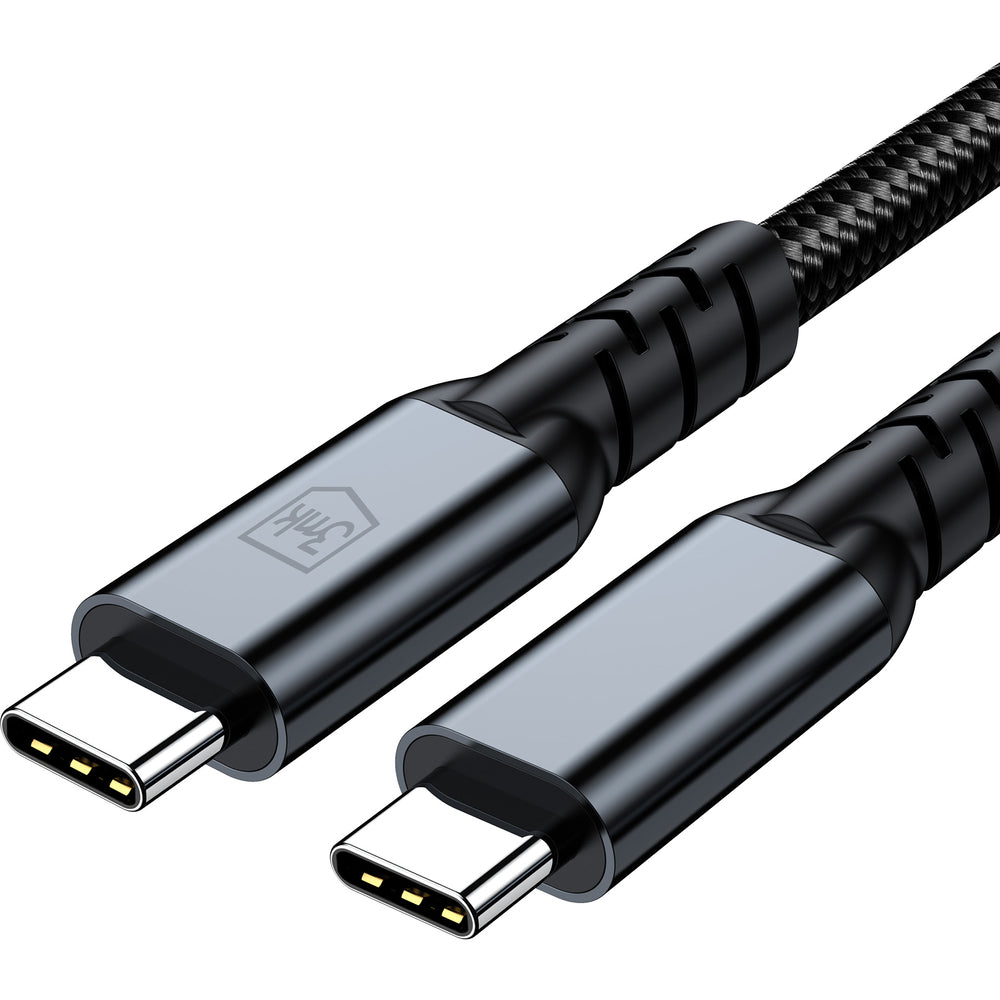 3mk Hyper Cable N-SERIES Thunderbolt 4 USB-C / USB-C 1m 48V/5A 40Gb/s 240W 8K60Hz - black_1