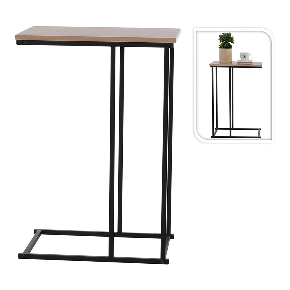 Mesa auxiliar tampo mdf natural, nb1510080, h&s_0
