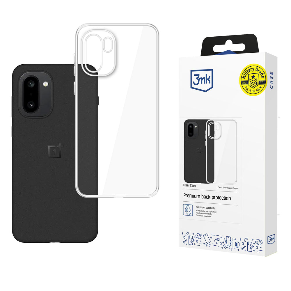 3mk Clear Case for OnePlus 15R - transparent_0