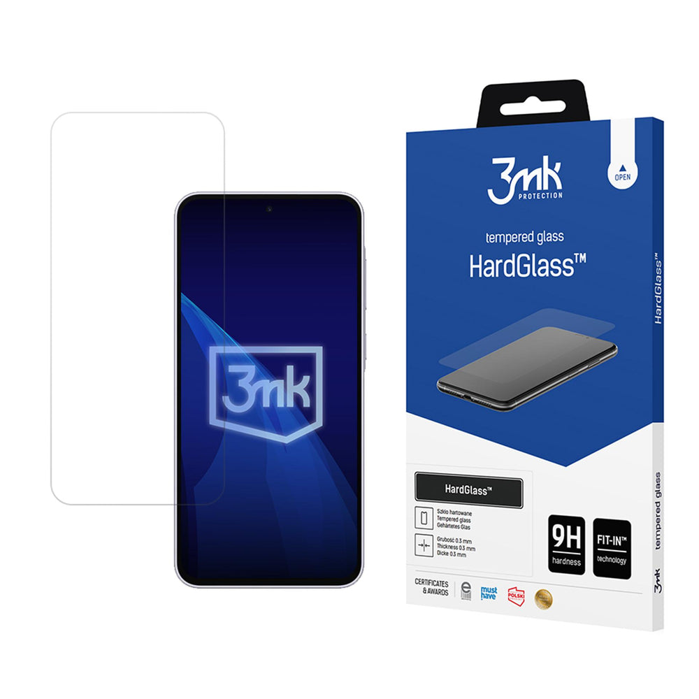 3mk HardGlass tempered glass for Samsung Galaxy A37_0