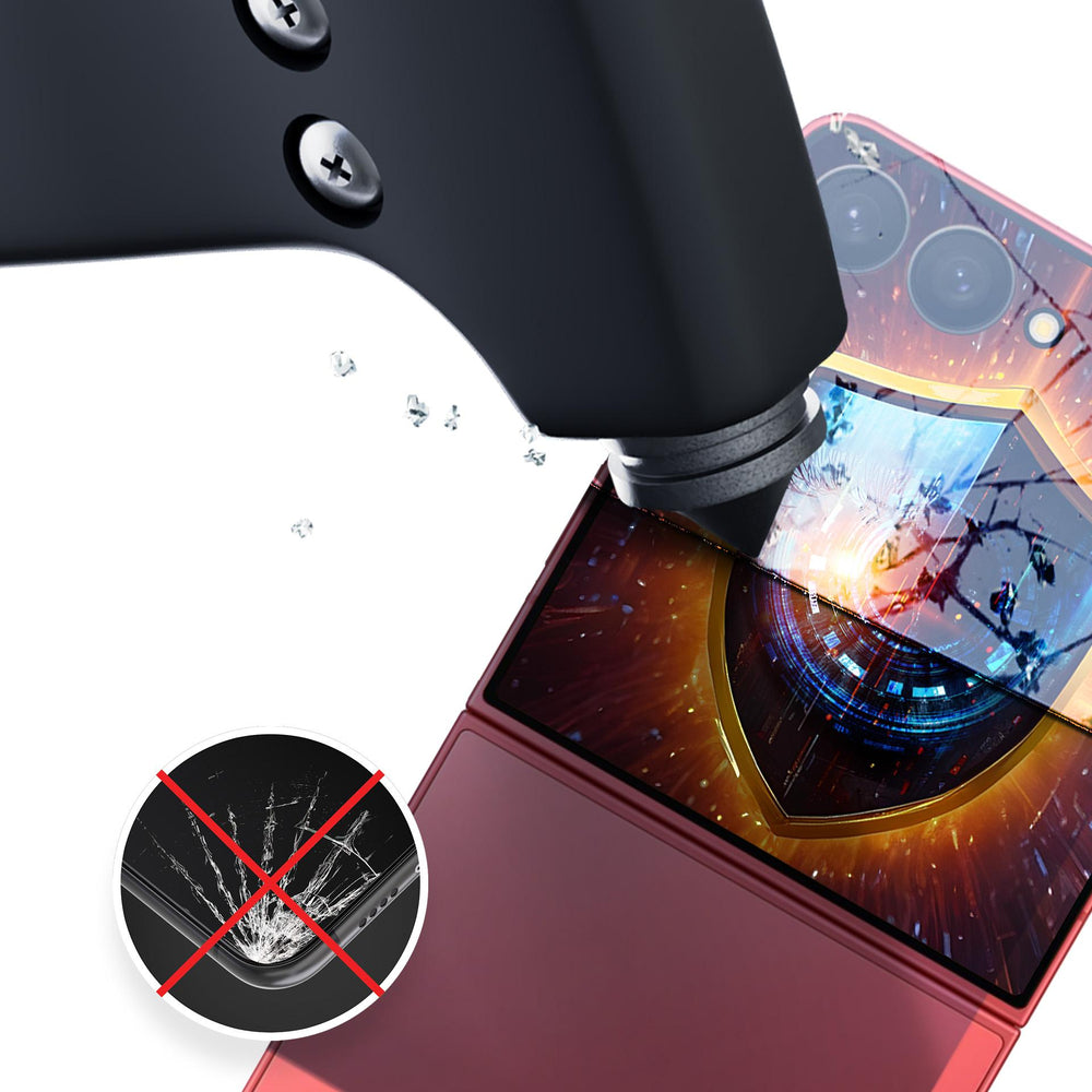 3mk Silky Matt Privacy™ Privacy Film for Samsung Galaxy Z Flip 7_3