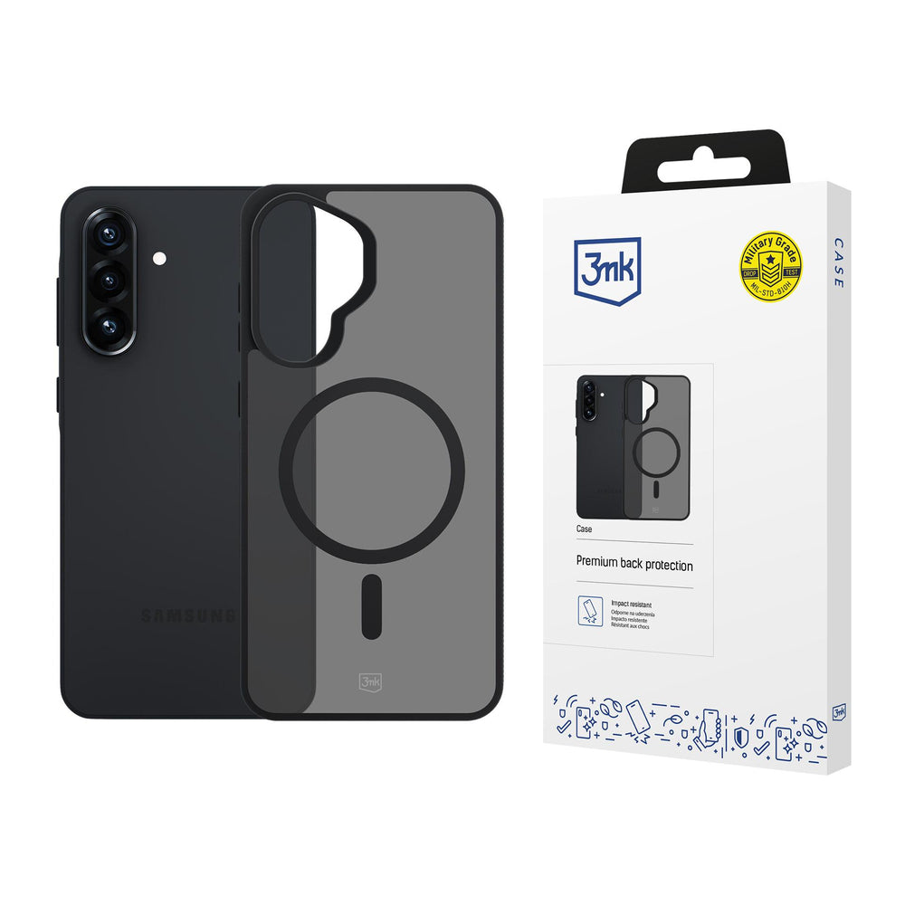 3mk Smoke MagCase for Samsung Galaxy A37 - Gray-Translucent_0