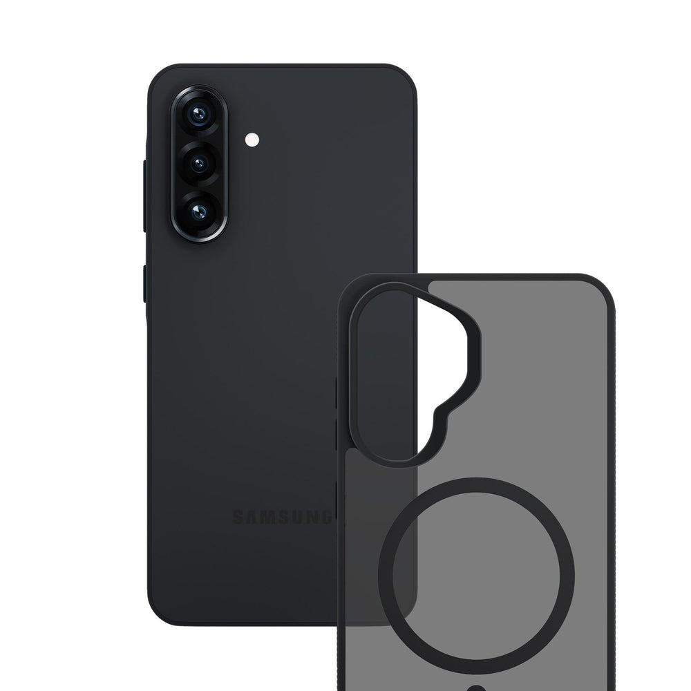 3mk Smoke MagCase for Samsung Galaxy A37 - Gray-Translucent_9