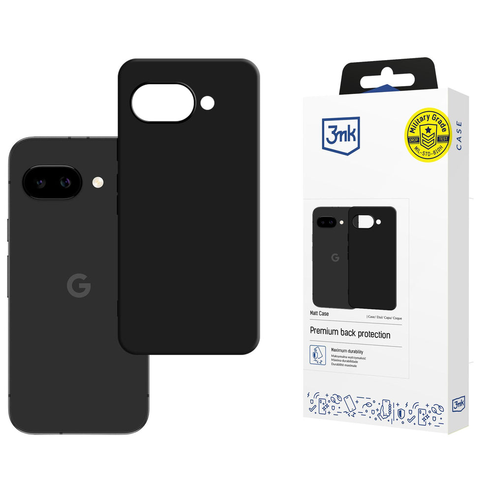 3mk Matt Case for Google Pixel 10A - Black_0