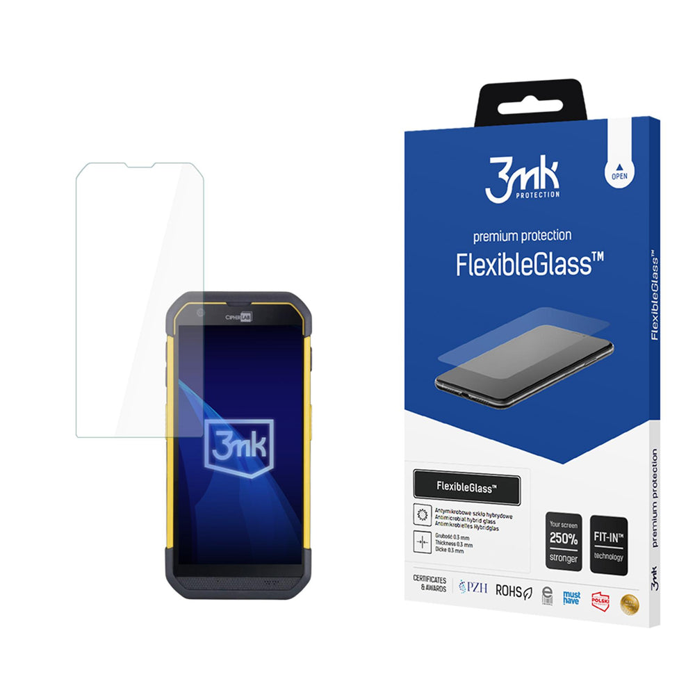 3mk FlexibleGlass hybrid glass on CipherLab RS36_0