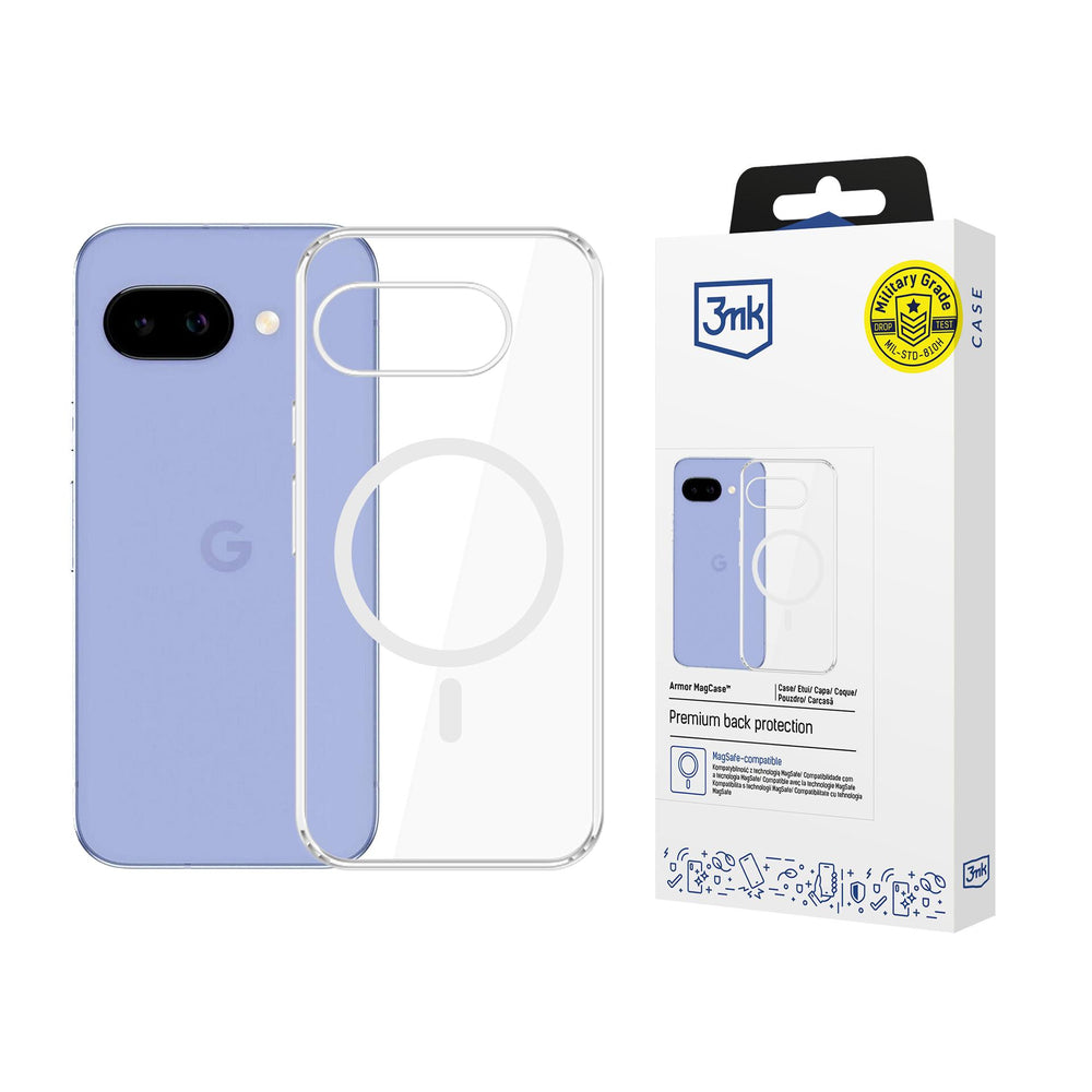 3mk Armor MagCase for Google Pixel 10A - Transparent_0