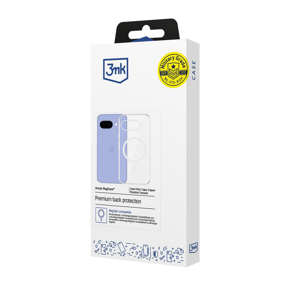 3mk Armor MagCase for Google Pixel 10A - Transparent_5