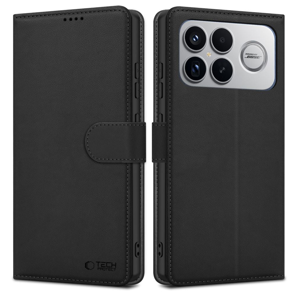 Tech-Protect Wallet Case for Xiaomi Poco F8 Ultra - Black_0