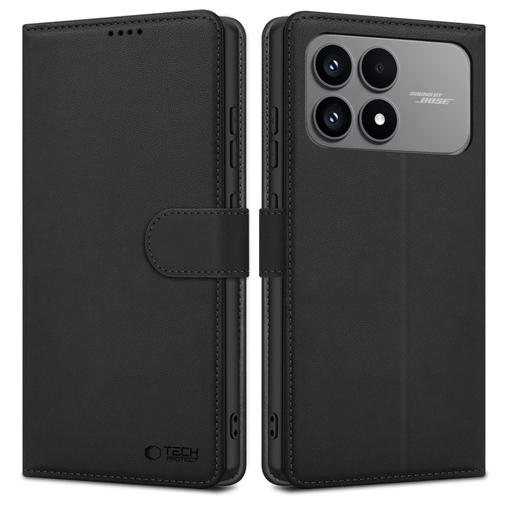 Tech-Protect Wallet Case for Xiaomi Poco F8 - Black_0